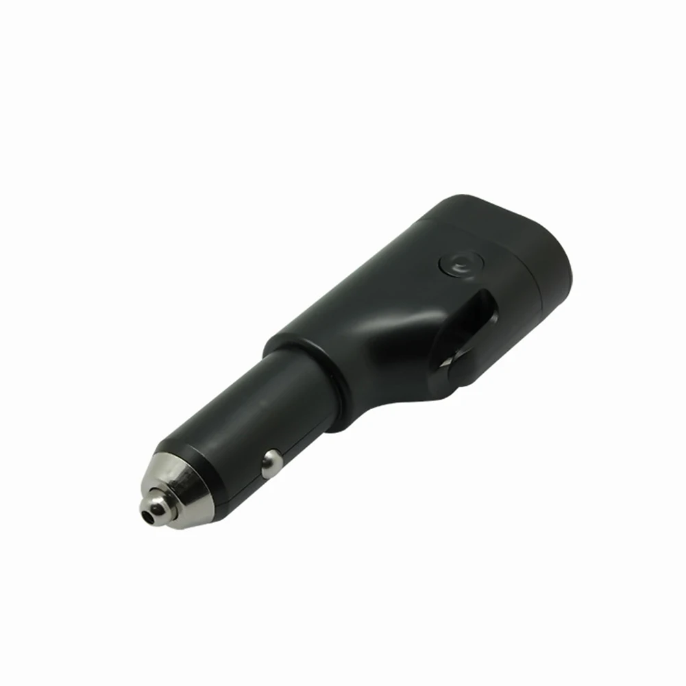 new 6in1 car charger adapter fast charging with led flashlight emergency window breaker belt cutter multi function phone charger free global shipping