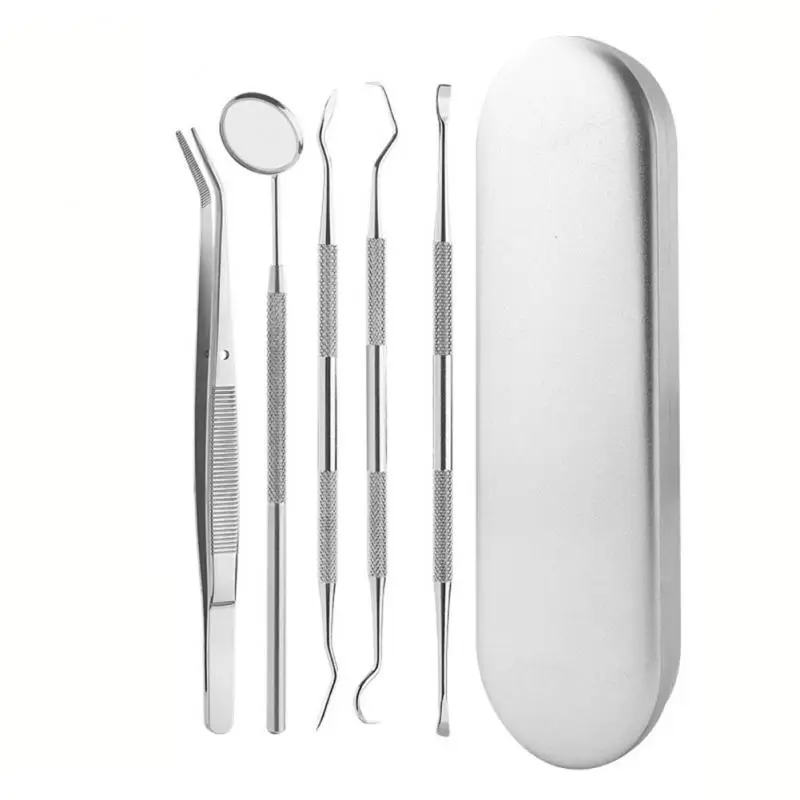 

1 Set Mirror Sickle Tartar Scaler Teeth Pick Spatula Laboratory Equipment Dentist Gift Oral Care Tooth Cleaning Tools