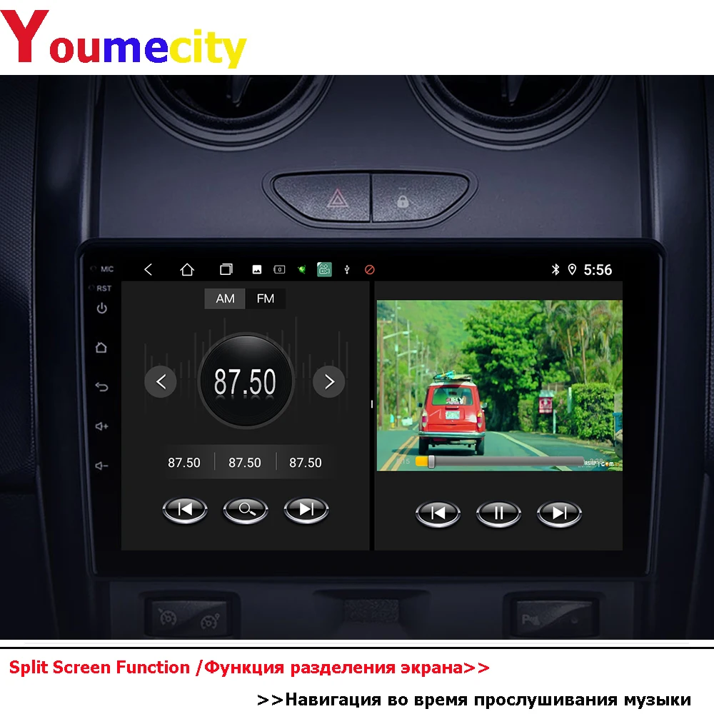 Автомобильный мультимедийный плеер Android 10 0 для Duster Dacia Renault 2015-2018 с авто Carplay DSP GPS
