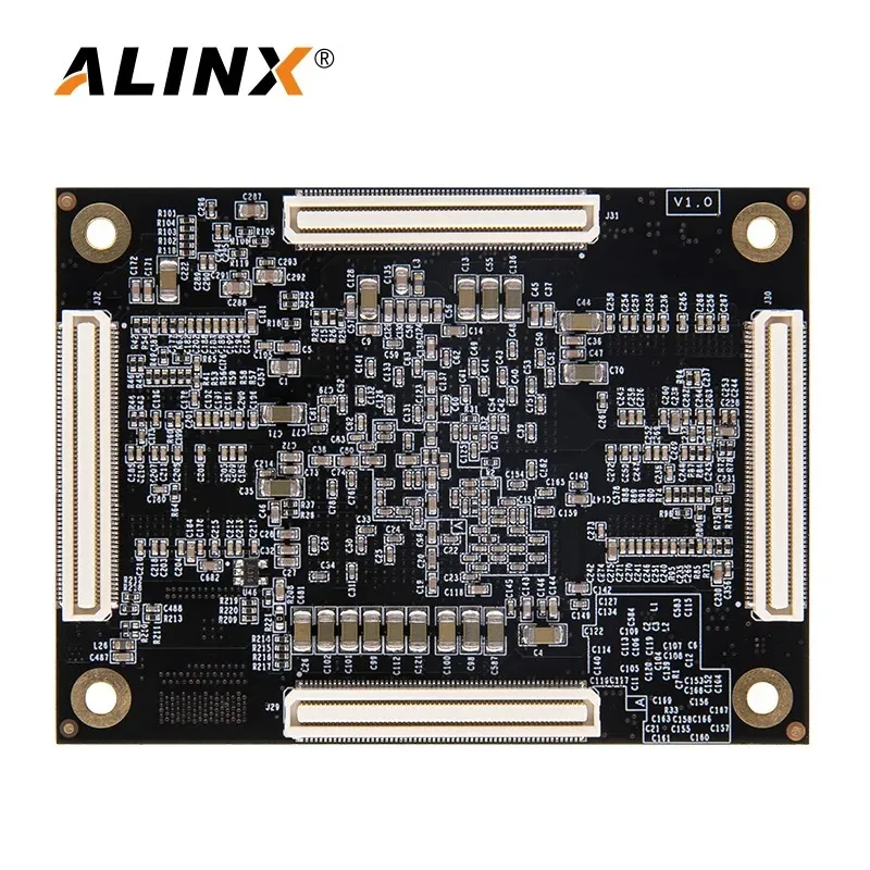 Основная плата разработки Xc7z035 Xc7z100 Industrial Alinx Black and Golden Ac7z035 Ac7z100