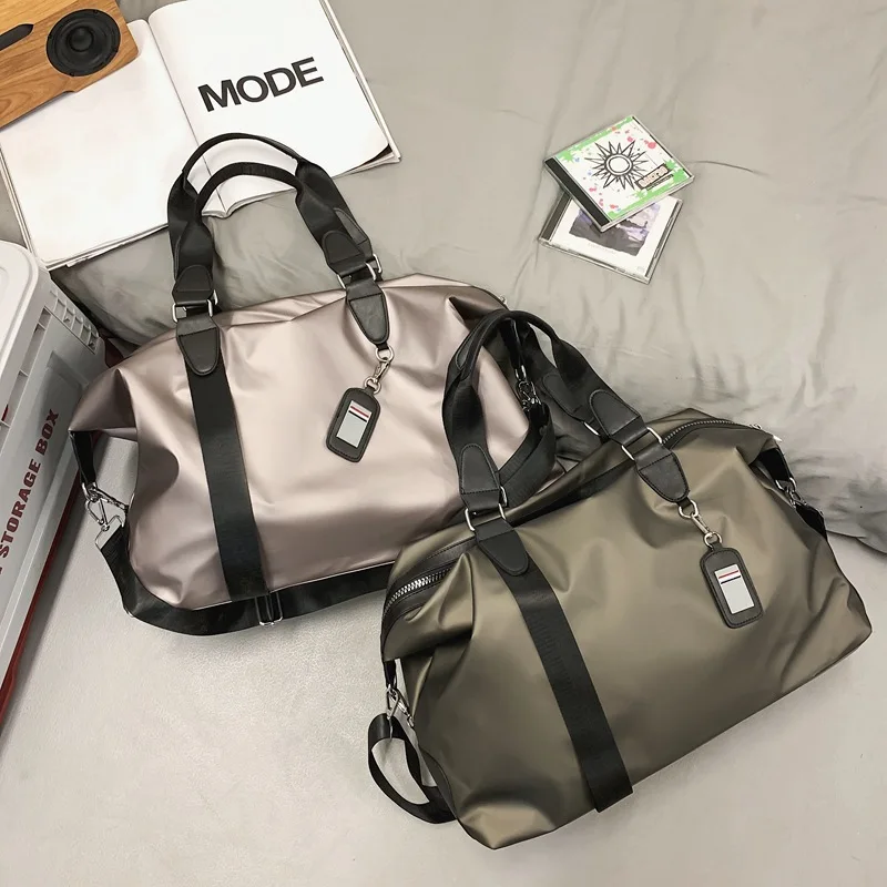 Men's Fitness Bag Large Capacity Trip Travel Bag Outdoor Fashion Simple Lightweight Yoga Backpack For Women