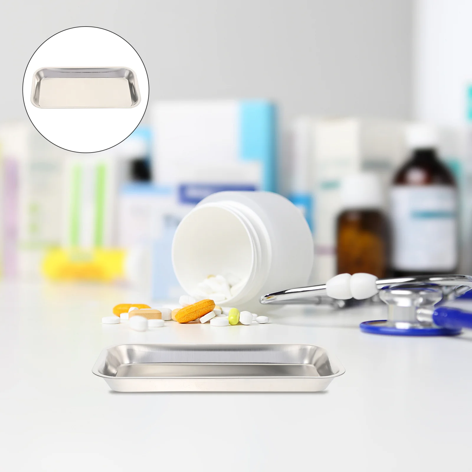 

Trayinstrumentstainless Steel Laboratory Tool Plate Traysinstruments Equipment Chemistry Clinical Injection Container Dressing