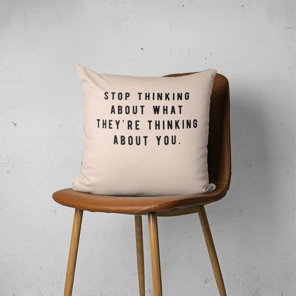 

QUOTE PILLOW 027 Customizable Bedroom Bed Sofa Hotel Car Lumbar Pillow Fashion Decorative Pillow Cover