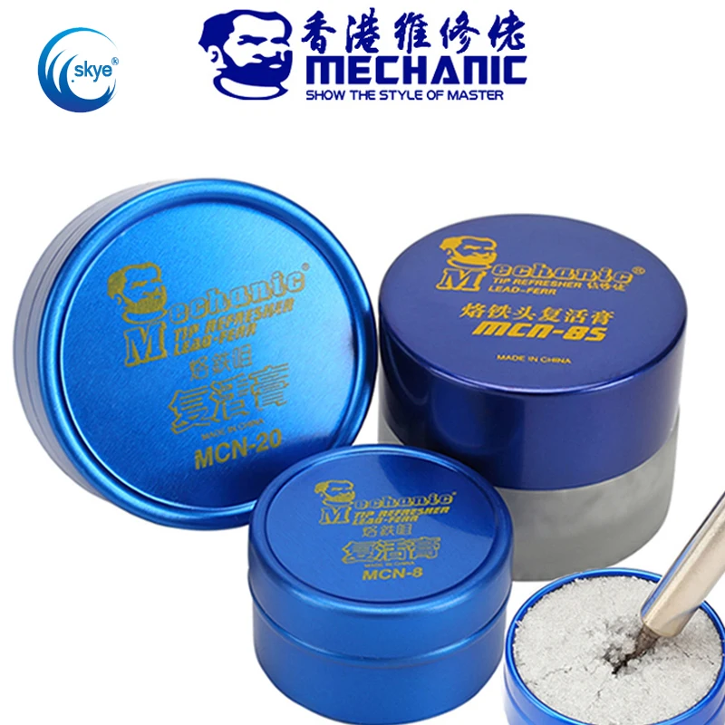

MECHANIC MCN-8S MCN-8 MCN-20 solder tip repair cream for Soldering Tip Refresher Abrasive