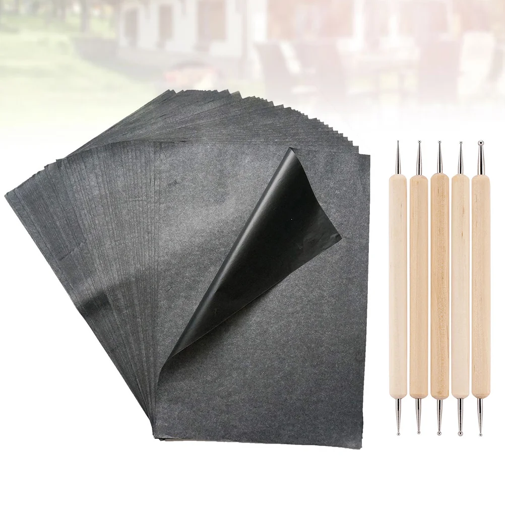 

Paper Carbon Tracing Graphite Transfer Copy Painting Senior Papers Black