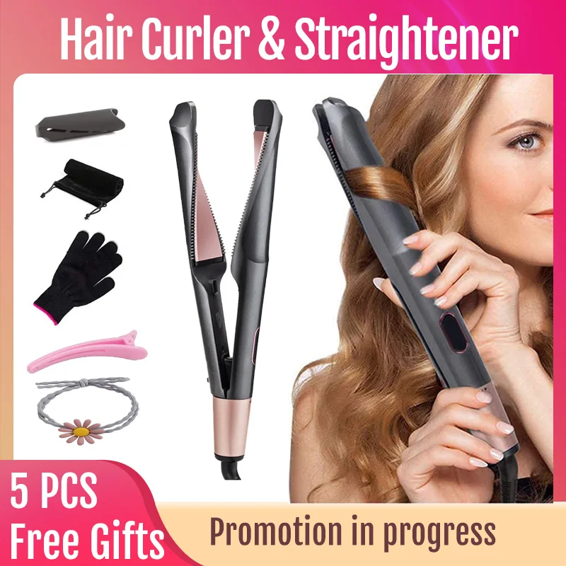 

Professional Hair Straightener Hair Curling Iron Styler Tools Curlers For Women New Arrvial