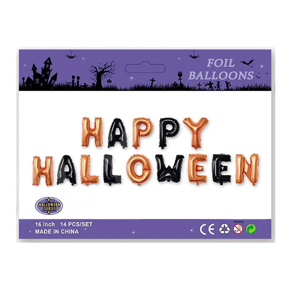 16 дюймов новинка 2022 привидение на Хэллоуин огненный зеленый металлический шар