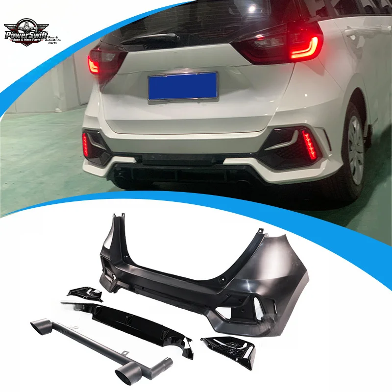 Фото Подходит для заднего бампера и спойлера модели Fit TR 2021 года. №1