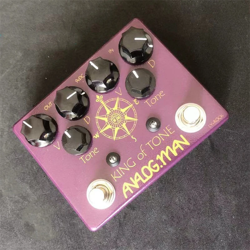 LY-ROCK Electric Guitar Super Sun Face King of TONE Highest Configuration Overdrive Stompbox Effect