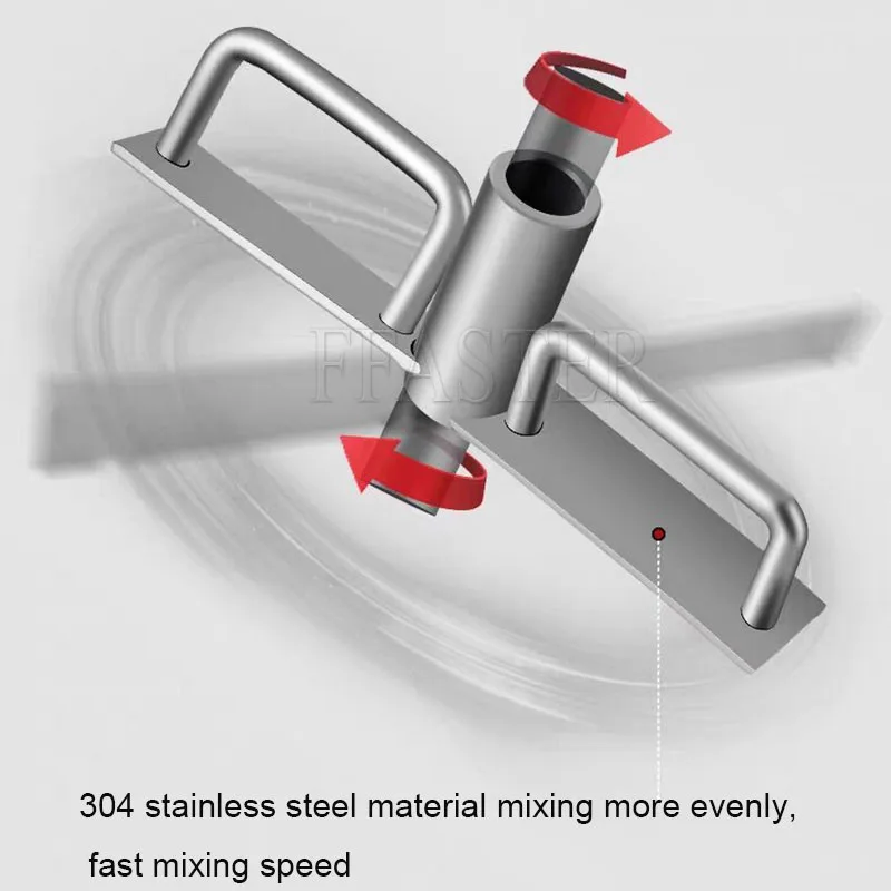 Небольшой автоматический электрический тестомес бытовая коммерческий миксер