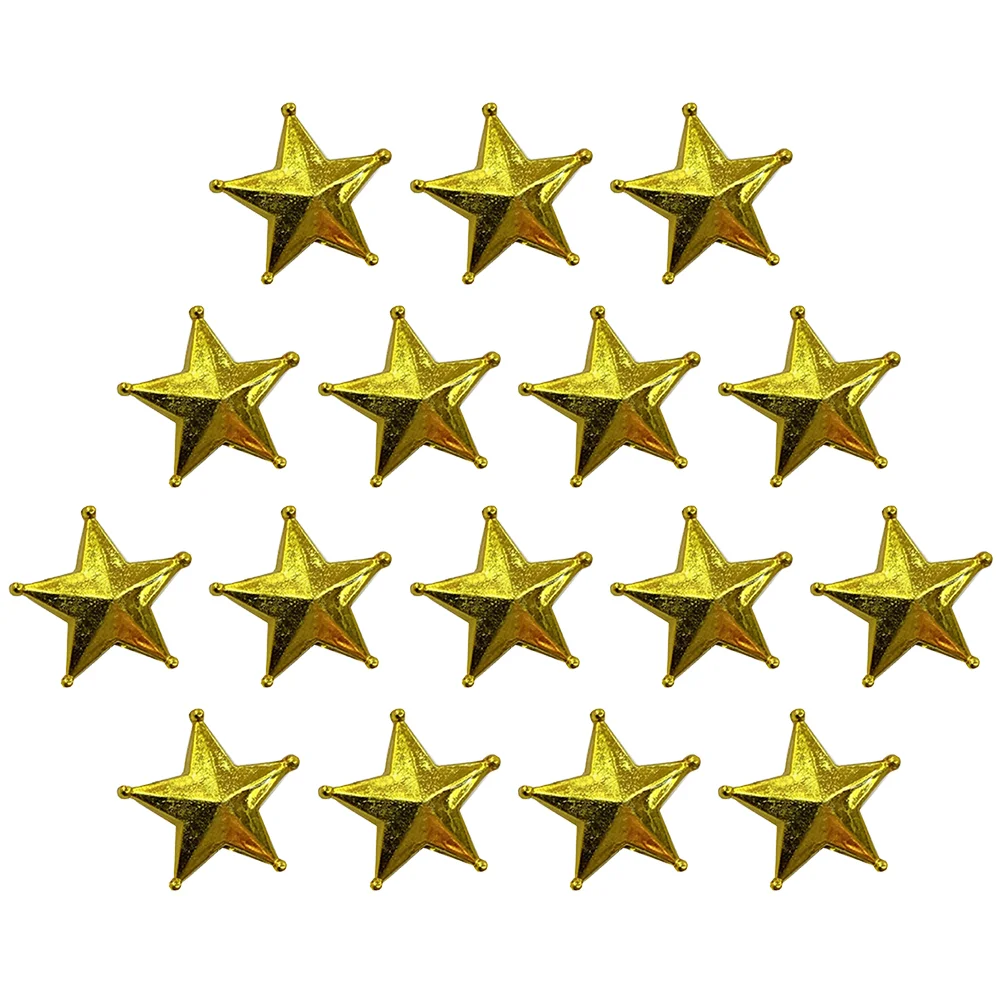 

50pcs Golden Star Mini Christmas Tree Topper Lovely Xmas Tree Topper Decoration