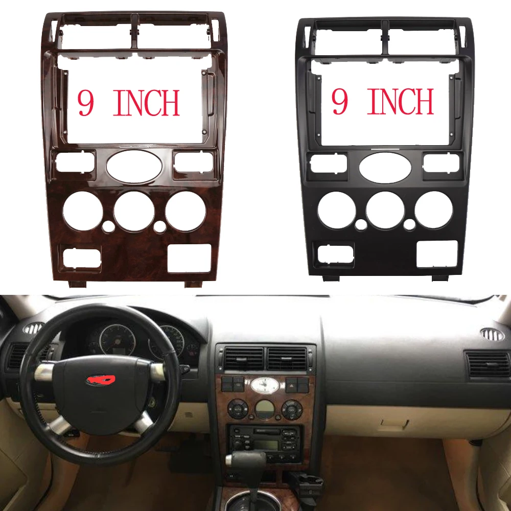 

Автомобильная аудиорамка BYNCG 2 din 9 дюймов, автомобильная радиоустановка, панель gps-навигации подходит для FORD MONDEO SEDAN 2000-2003