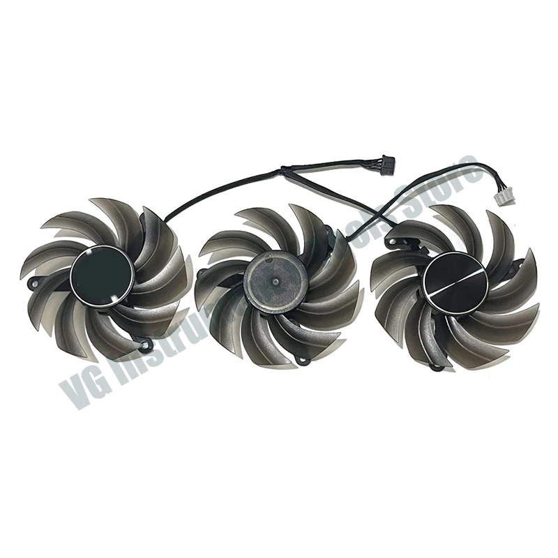 Фото НОВЫЙ Вентилятор охлаждения для видеокарт 83 мм RTX 3060TI 3070 3080 GPU, совместимый с PALIT RTX 3060TI 3070 3080 3080TI 3090 GamingPro №3