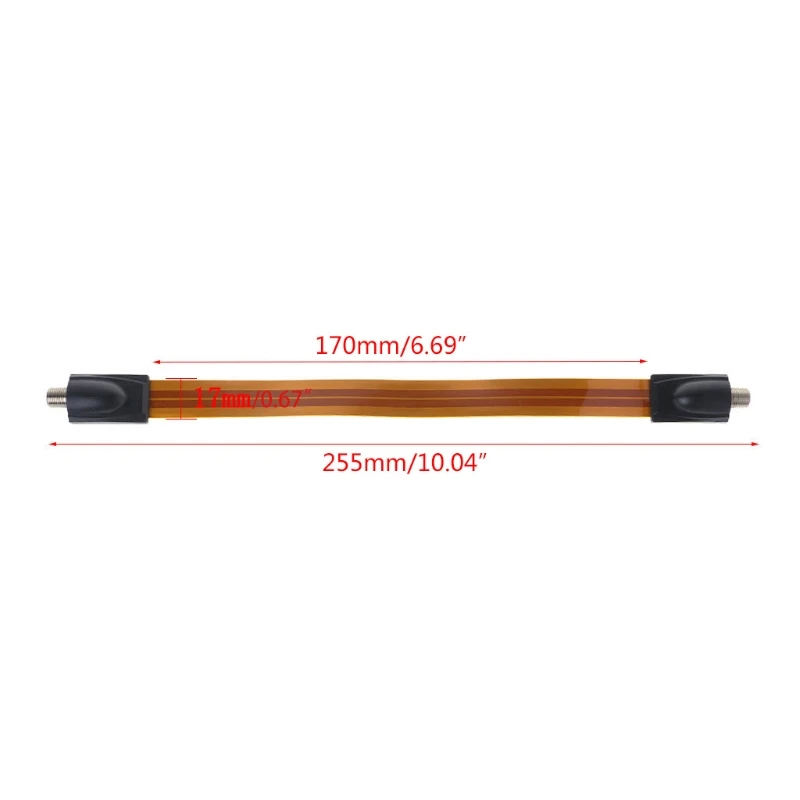 

Flat Fcoaxlal Cabl E Female F Commector Pass Home/ Car WINDOW DOOR Satelllte Antenna TV