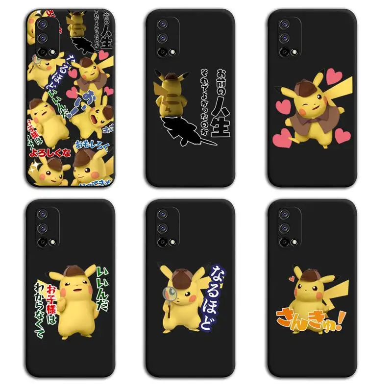 

Cute Cartoon Pokemon Pikachu Phone Case For OPPO Realme 6 Pro C3 5 Pro C2 RENO2-Z A11X XT