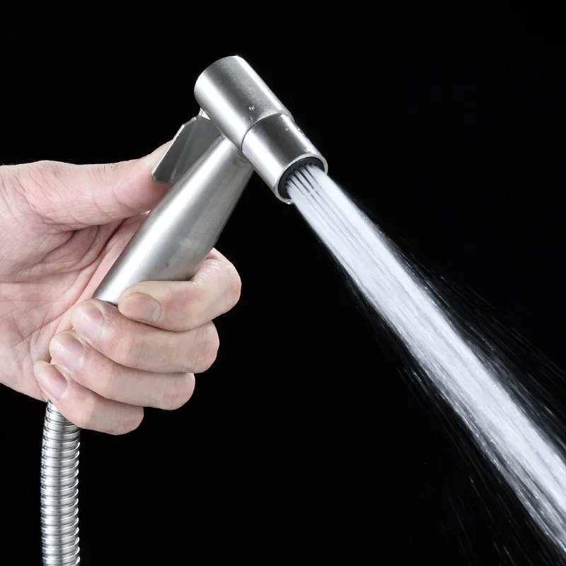 Ручной смеситель для биде на унитаз распылитель из нержавеющей стали ванной