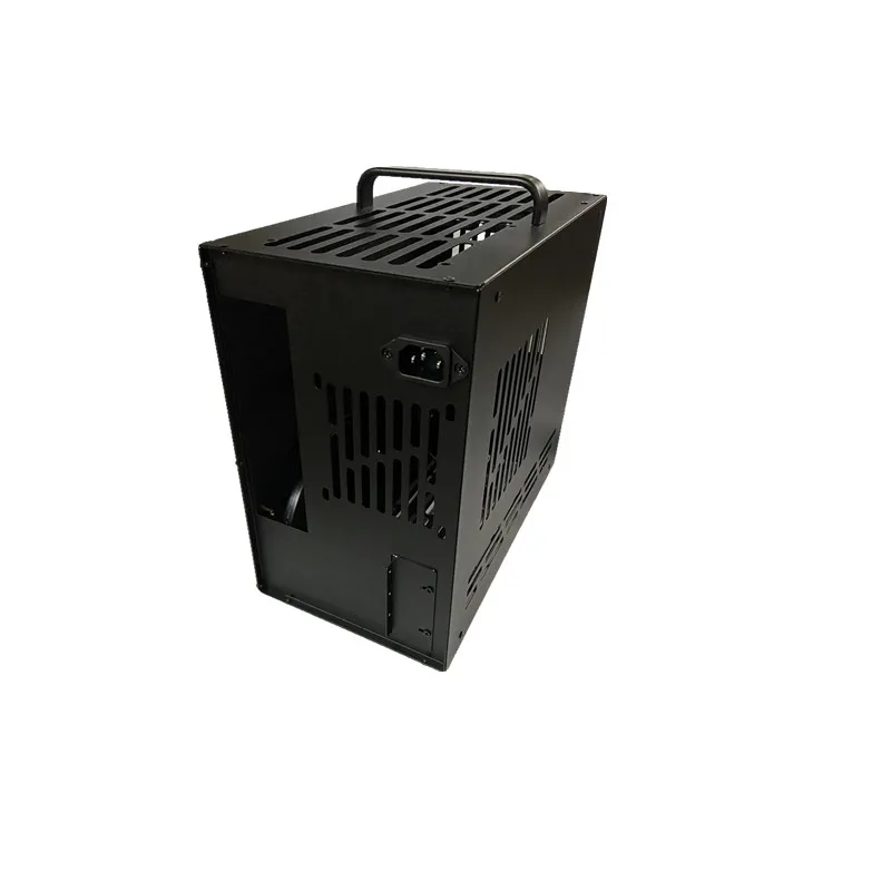 Фото Металлический компактный корпус D33 MATX ITX для ПК, совместимый с блоками питания ATX SFX 1U и видеокартами с прямым подключением, модель S5K88. №3