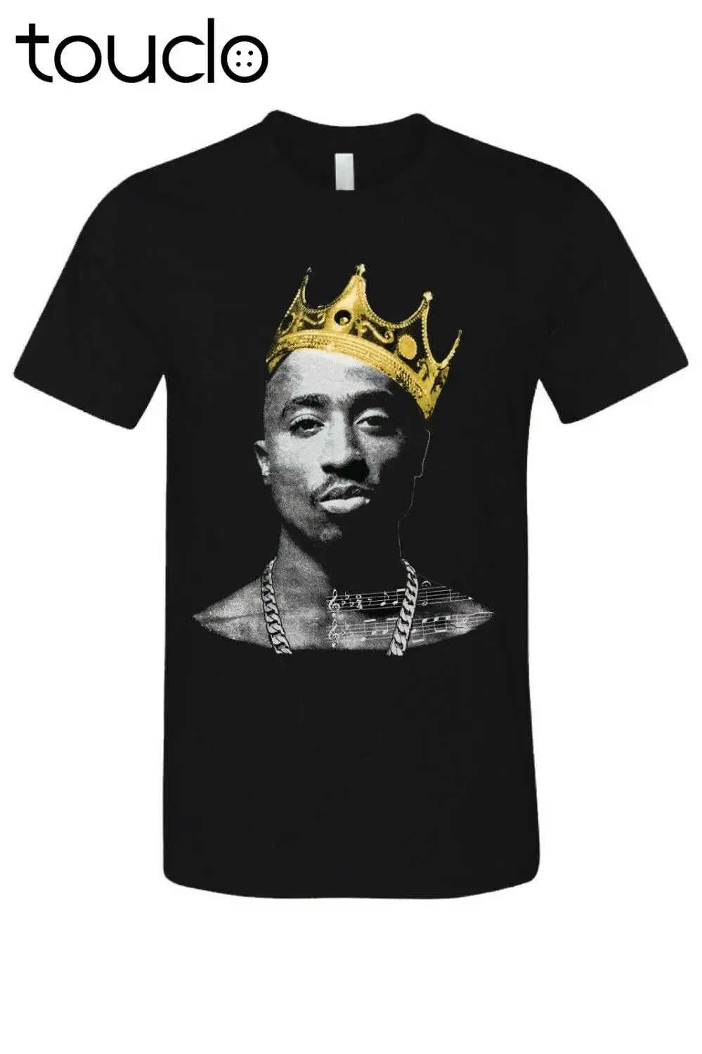 

Винтажная Футболка 2Pac с изображением короля хип-хопа, легенда о городском стиле, новинка, черная, унисекс
