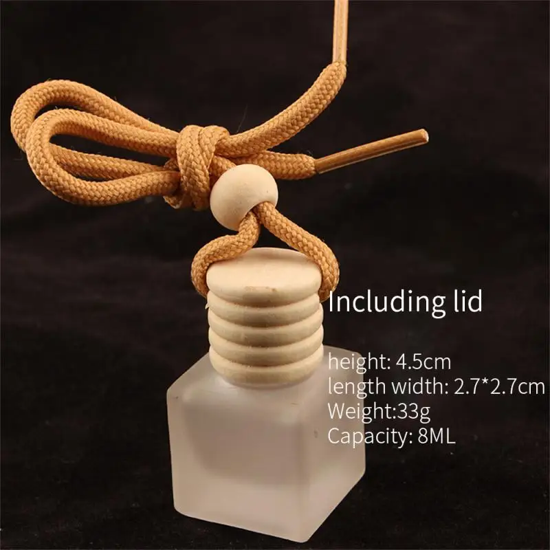 

2/3/5PCS Universal On-board Pendant High-quality Empty Bottle Pendant Exquisite Frosted Glass Pendant Gentle