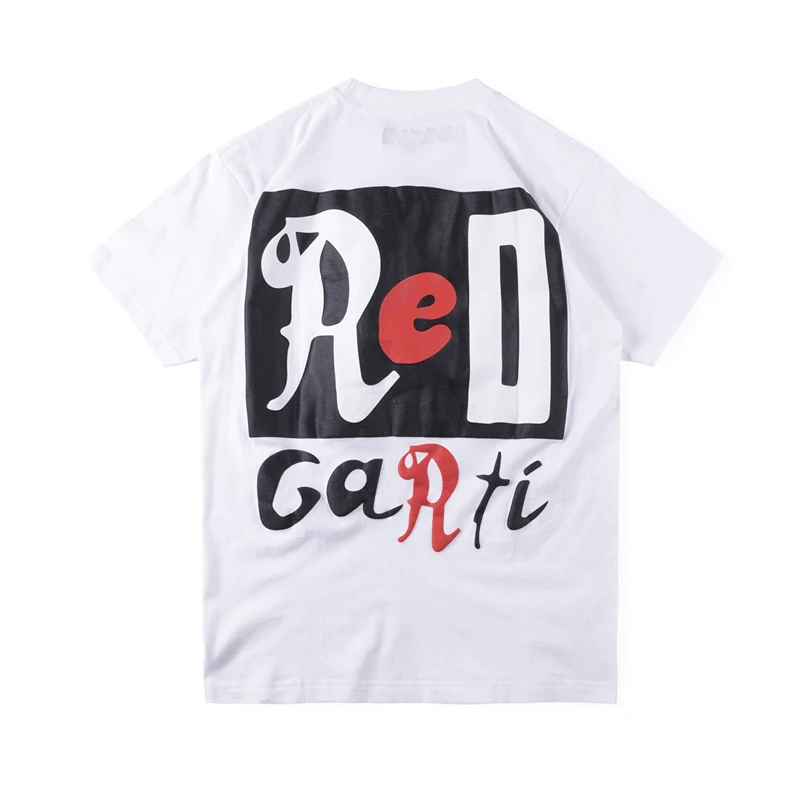 Футболка CPFM XYZ Playboi RED Carti WLR KING VAMP с коротким рукавом |