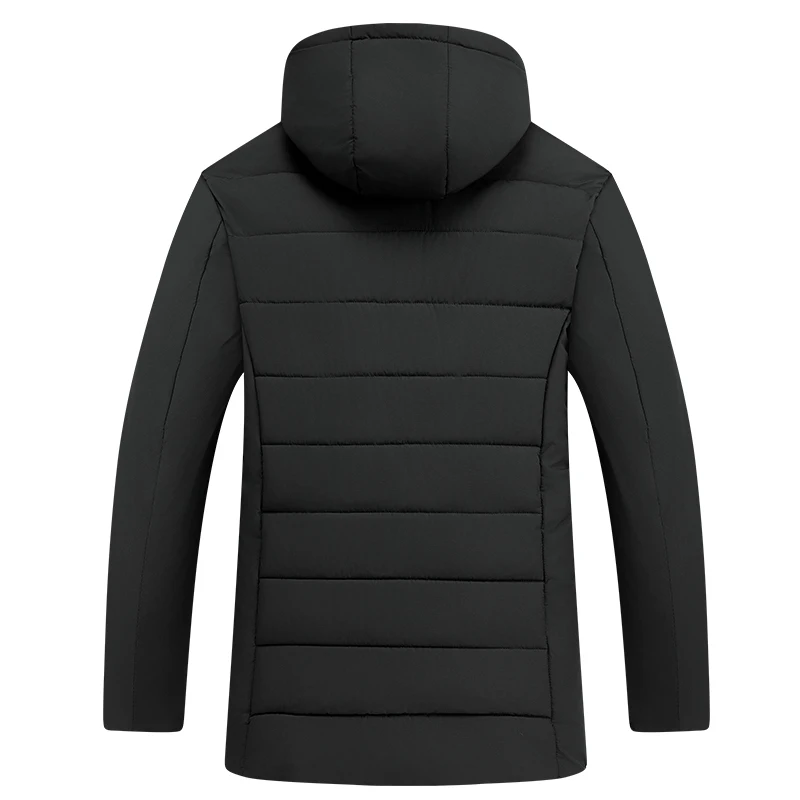 Новая простая однотонная съемная шапка мужские куртки для отдыха модные теплые