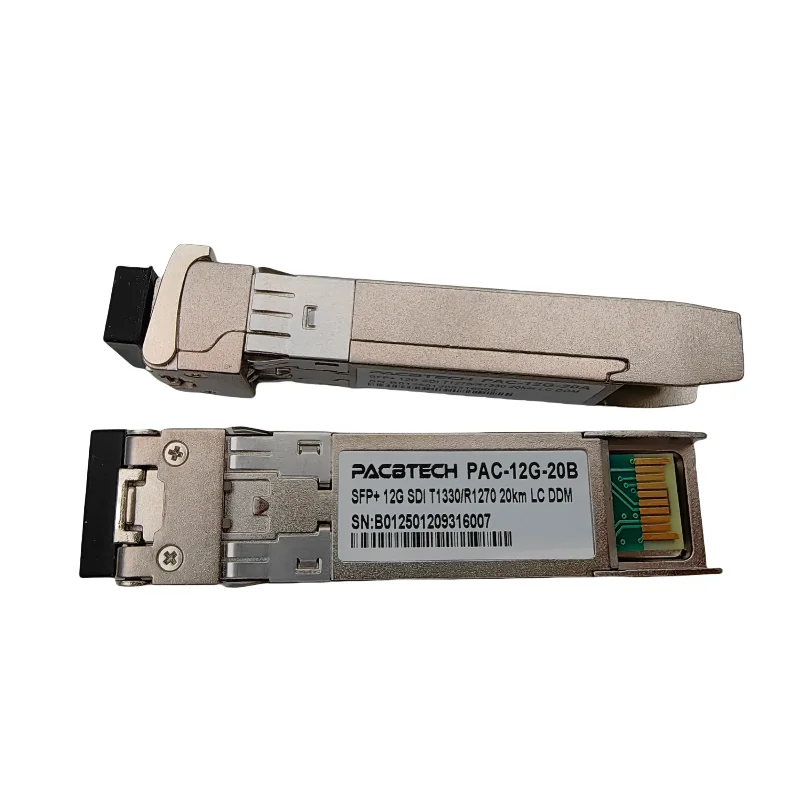 12G SDI SFP BIDI-модуль Transcevier Fiber VIDEO с разъемом 20 км SM LC одноволоконный трансивер 1310