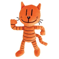 25cm kawaii dog mans petey plush toy cartoon anime stuffed doll soft plush animal petey cat plushie toy birthday gift for kids