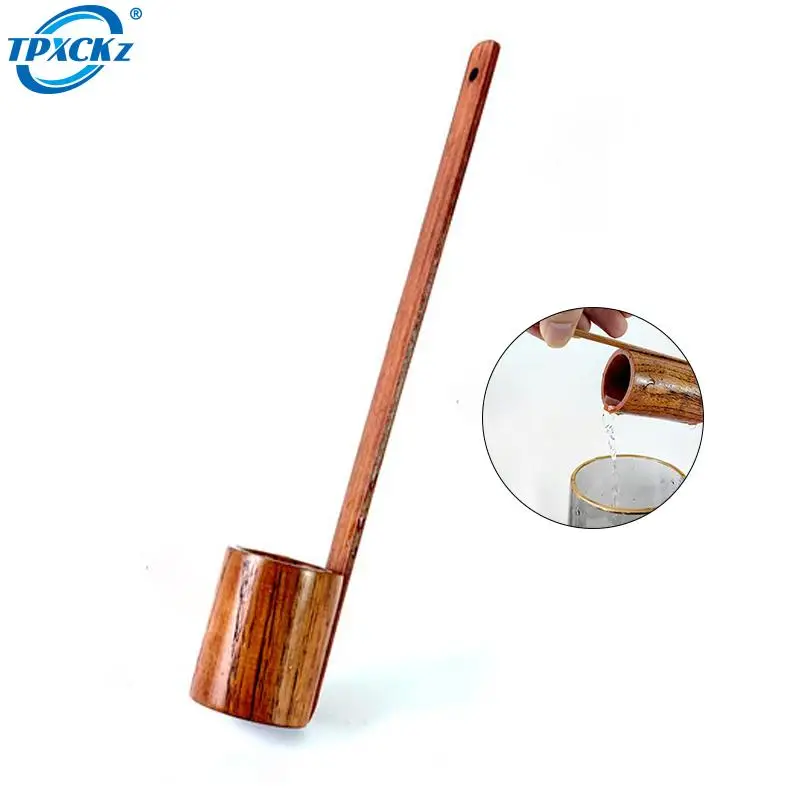 

Новинка, деревянная ложка для вина, кухонная ложка для воды, ложка для супа, домашние деревянные ложки для вина, чайного дома