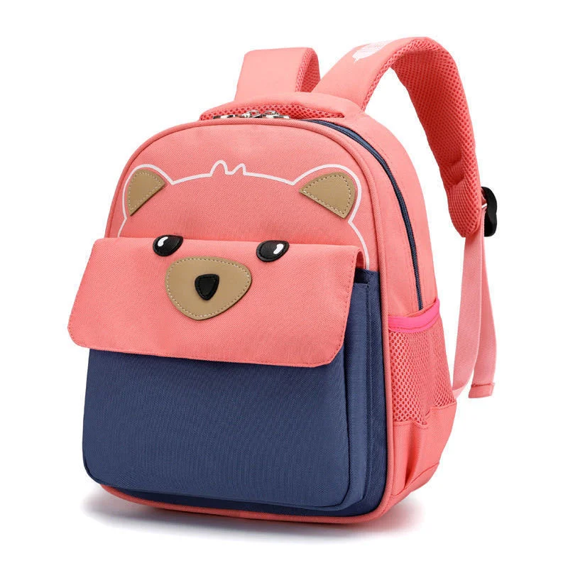 OSLD Bear Boys and Girls Student Schoolbags New Young Children's Bag Breathable Kindergarten Training Remedial Class Backpack