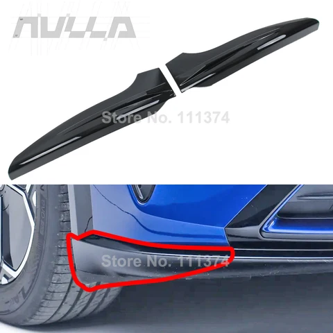 Для Xiaomi YU7 2025-2026 передний бампер угловая защитная крышка накладка рамка ABS карбоновые защитные аксессуары