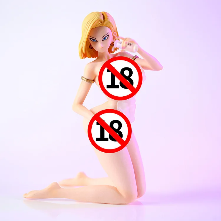 

Новинка DBZ ограниченный лазурь Android 18 купальный костюм на коленях ПВХ фигурка модели игрушек Фигурка DBZ игрушки