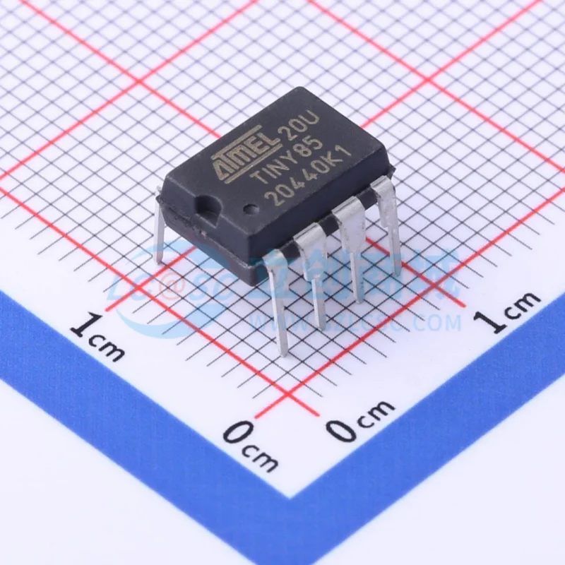 1 шт./лот ATTINY85-20PU TINY85 DIP-8 100% новая и оригинальная микросхема интегральная схема