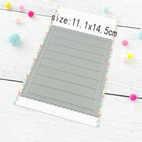various rectangle border background metal cutting dies 2022 new stencils die cut diy scrapbooking album paper card embossing