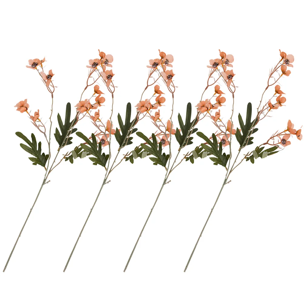 Поддельные цветы вишни гирлянды украшения искусственные растения пластиковые