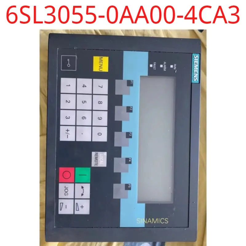 

used Siemens test ok real 6SL3055-0AA00-4CA3 SINAMICS operator panel AOP30 language-neutral for firmware V2.4 or higher!