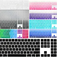 For Apple Magic Keyboard A1843 with Numeric Pad US English Version keyboard Skin Cover Mult