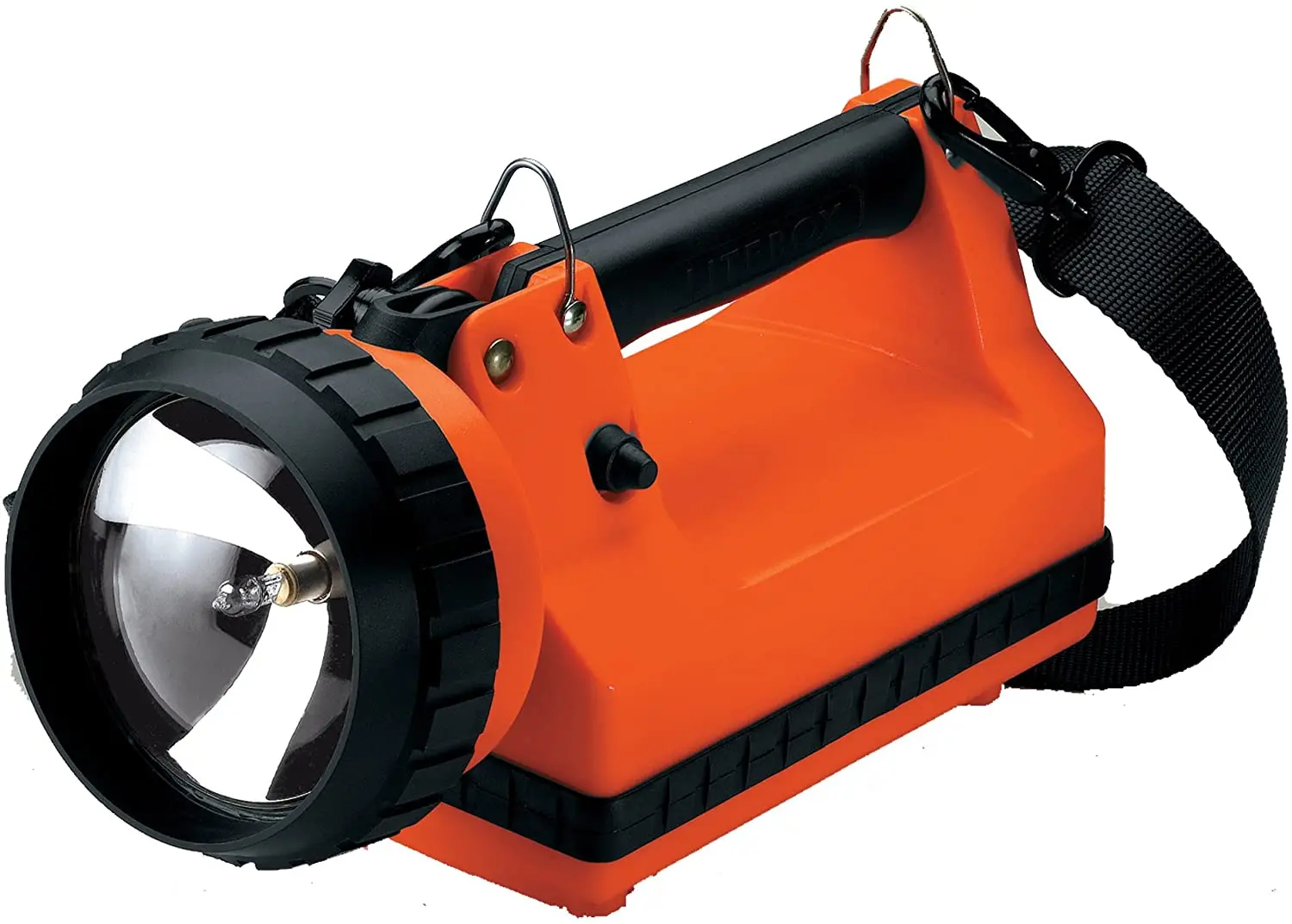 

Фонарик Firebox 45300 с двумя задними светодиодами, подходящими для существующих стеллажей Litebox и без зарядного устройства, оранжевый