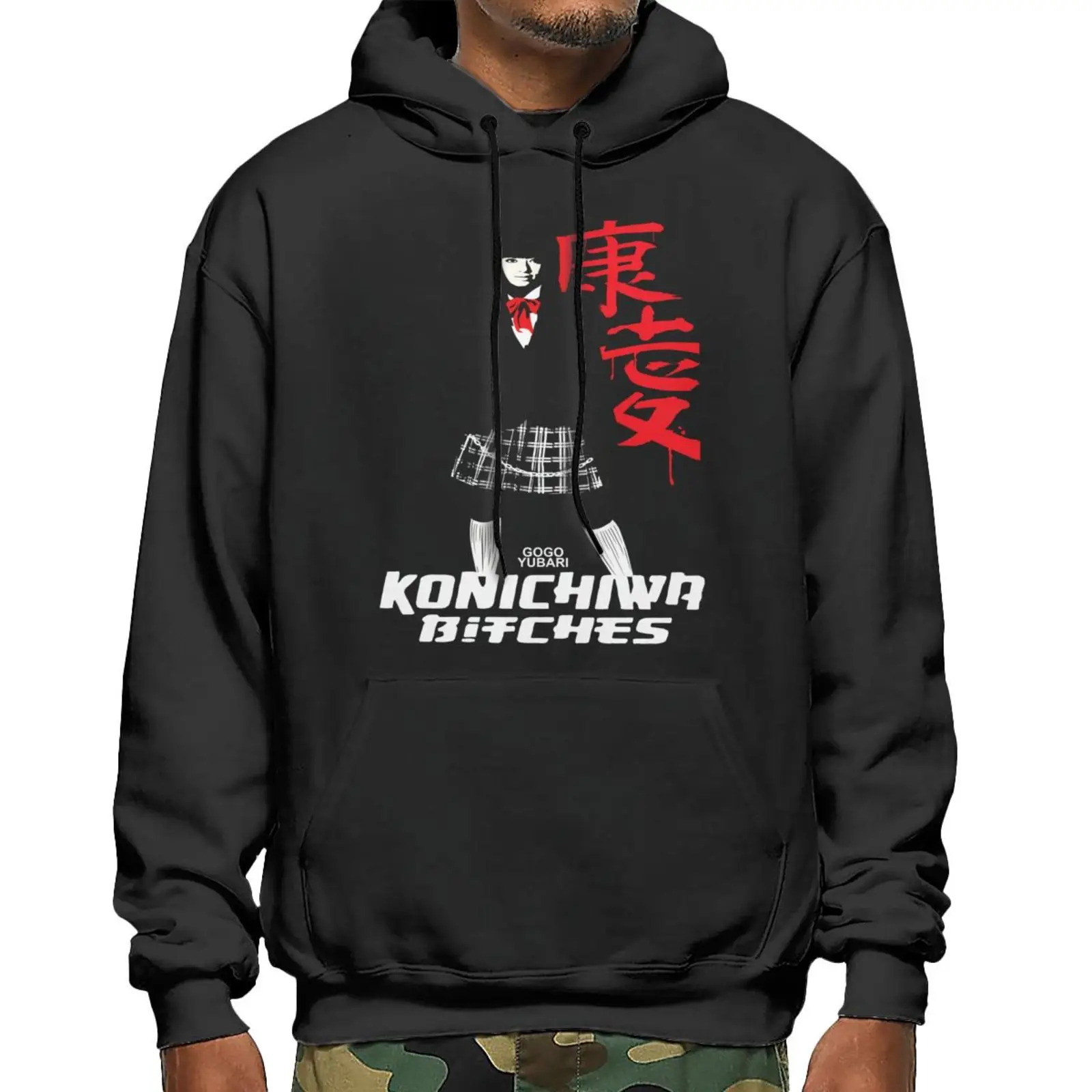 

Kill Bill Gogo Yubari Samurai Soft Sweatshirts Hoodies Hoodies For Men Man Hoodie Men's Oversize Hoodie Gothic Clothes Jackets