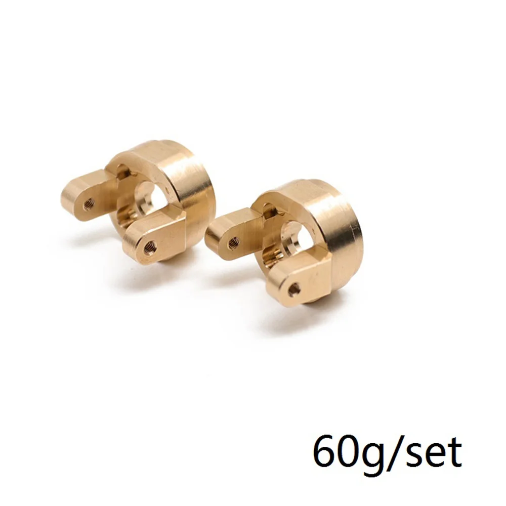 

10 шт латунный передний и задний портальный осевой противовес корпуса привода для YK4102 YK4103 YK4082 YiKong RC гусеничные автомобильные детали