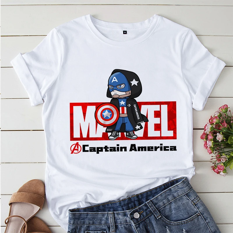 

Футболка женская с графическим принтом в стиле «супер герой», эстетичная белая рубашка в стиле Харадзюку, модная блузка, на лето, Y2k, 2022