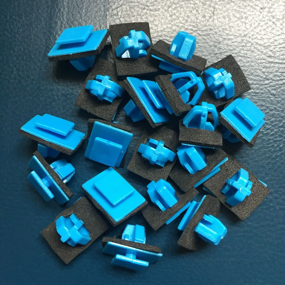 

30pcs Molding Clips With Sealer For Kia Hyunda1 Fender Flare Rocker Door & Exterior Moulding High Quality Sale Car Interior Part