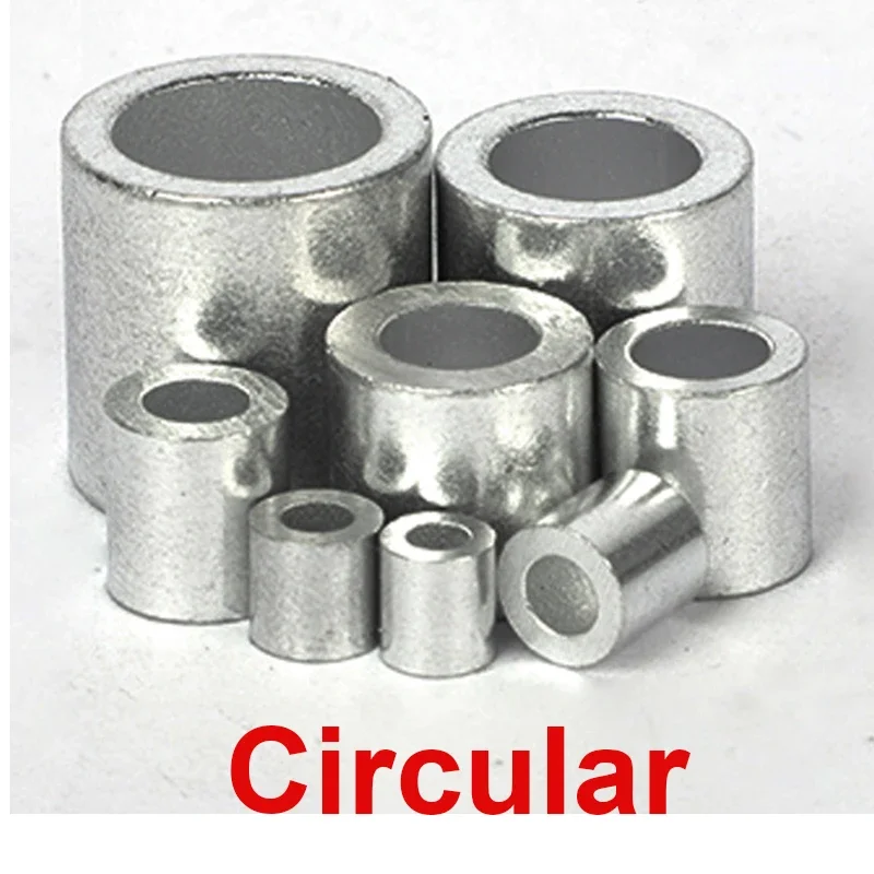 

Алюминиевые соединительные втулки для тросов 0.5/1/2/3/4/5/6/8/10~26 мм