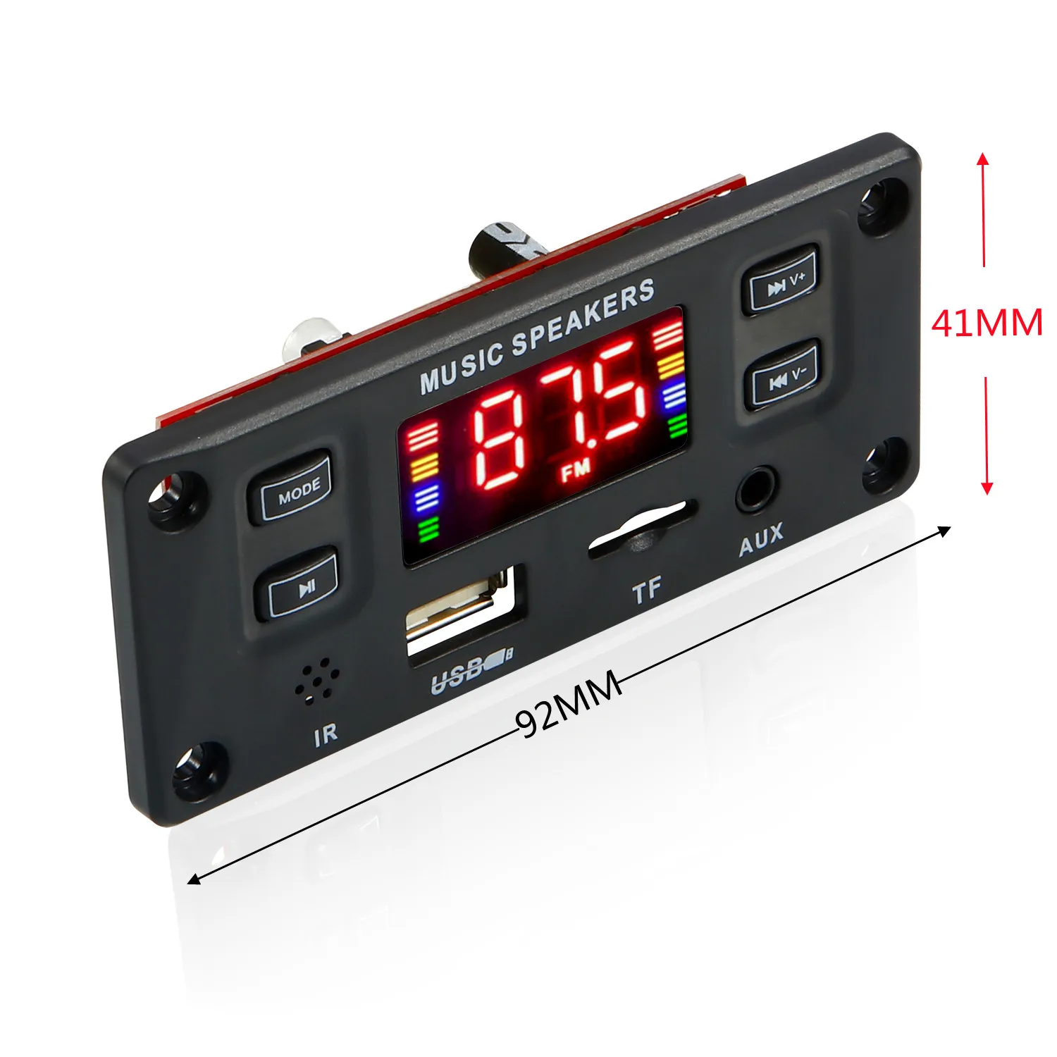 60 Вт усилитель 12 в 22 MP3 декодер плата Bluetooth 5 0 2*30 плеер USB записывающий модуль FM AUX