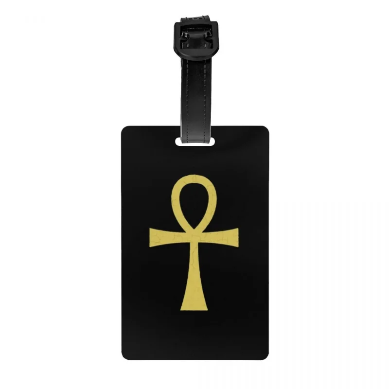 

Ancient Egyptian Symbol Ankh Key Of Live Luggage Tag for Suitcases Privacy Cover ID Label