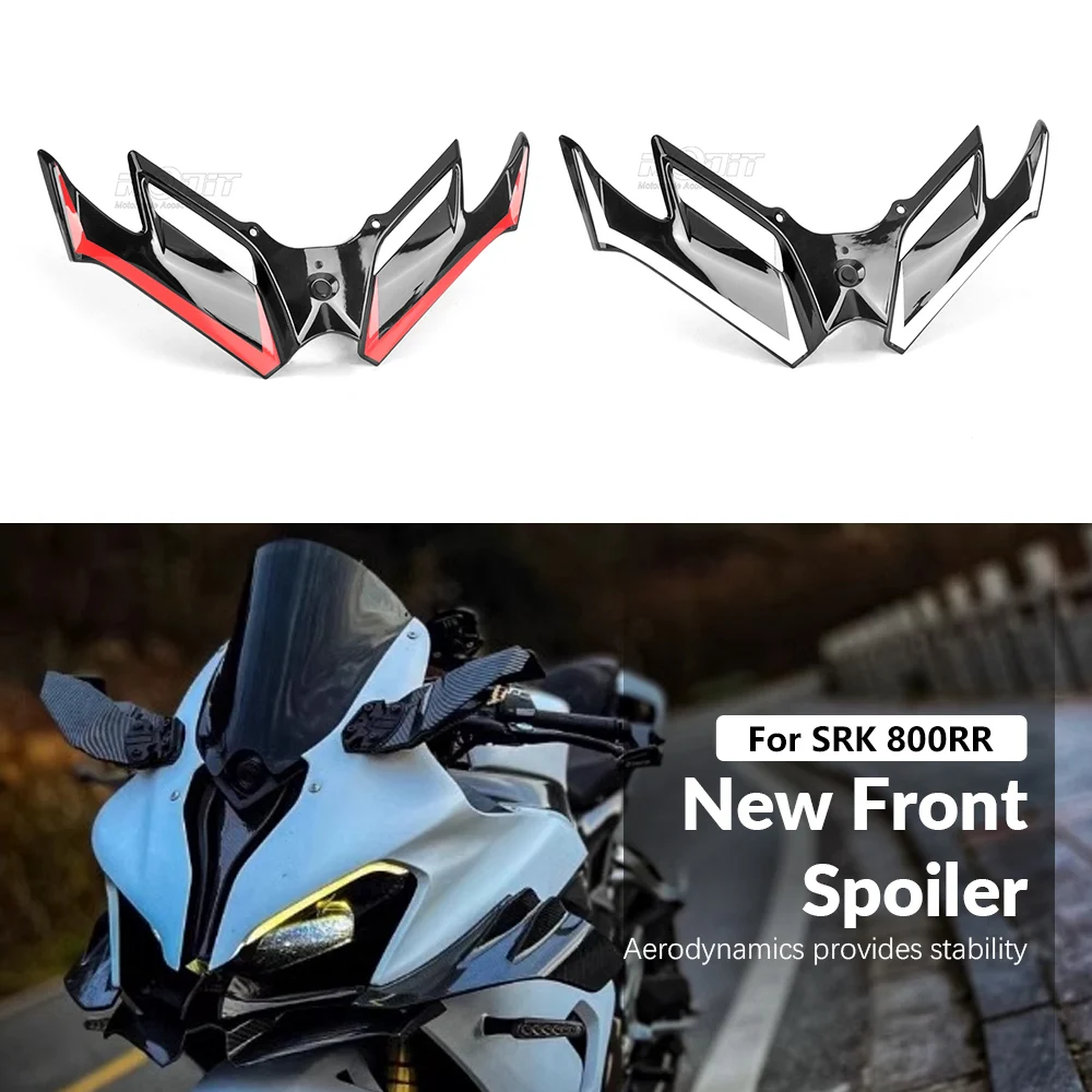 Новый передний спойлер для мотоцикла обтекатель крылышка аэродинамическая