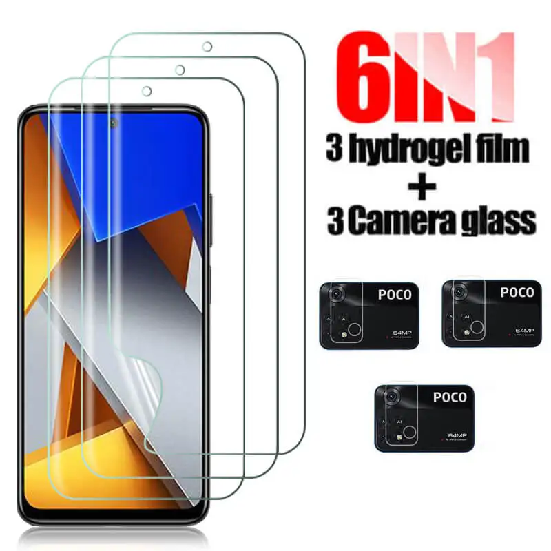 

Стекло для объектива камеры Poco M4 Pro, защитное стекло 3D для Xiaomi M4 Pro, защита экрана на Xiomi Poko M3 X3 X4 Pocom4 Pro, стекло