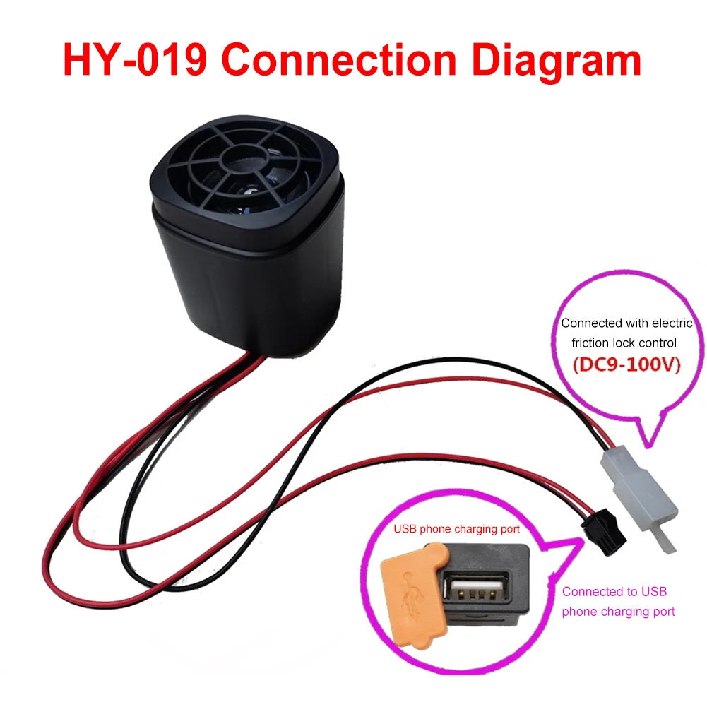 

Универсальный звуковой динамик для мотоцикла, Bluetooth, 9-100 в
