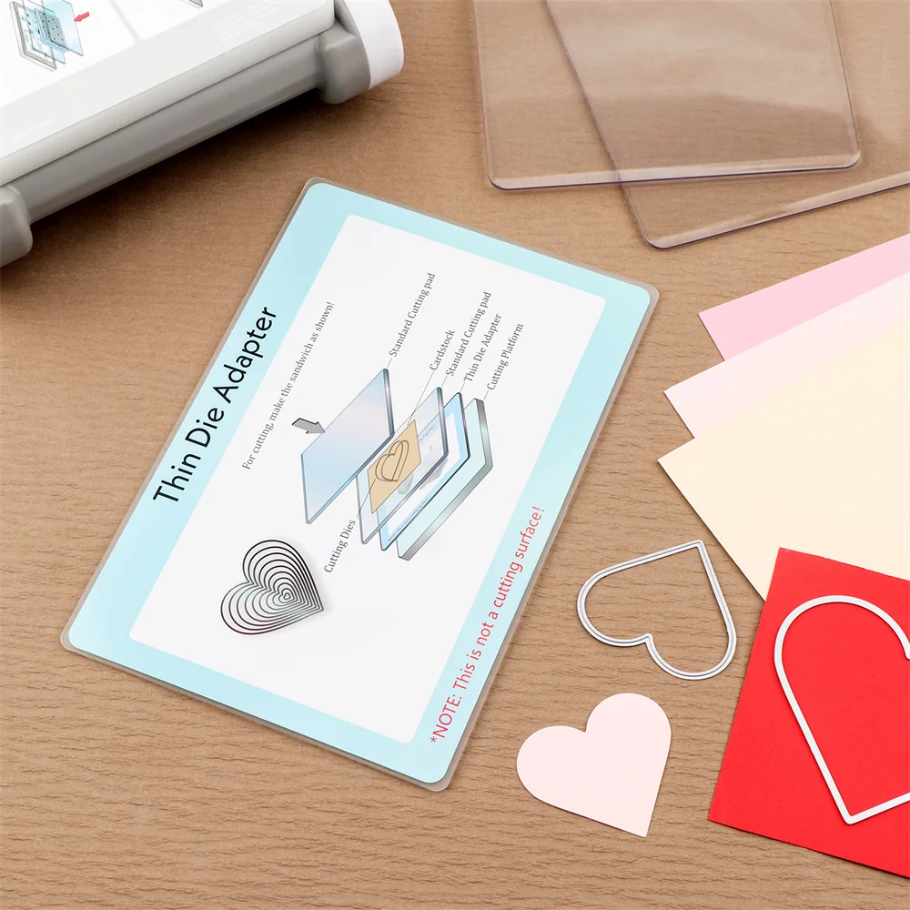 Пластиковая режущая пластина 22 8x15 4 см портативная машина для высечки и тиснения