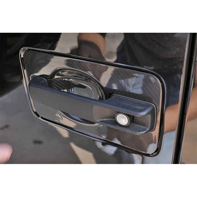 Автомобильная накладка на дверную ручку из углеродного волокна для Mercedes-Benz G CLASS