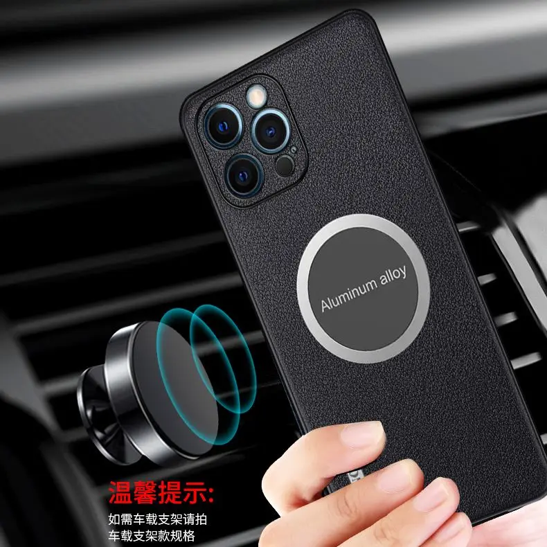 Чехол для Xiaomi 14T Pro роскошный кожаный чехол растительного дубления с магнитной